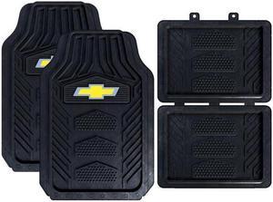 Plasticolor Chevy Logo All Weather Durable Floor Mat 4pcs Set 001664R03