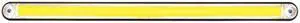 United Pacific 24 LED 12" Glo Light Bar With Black Housing - Amber LED/Clear Lens 36494