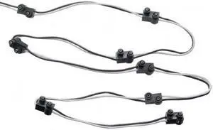 United Pacific Wire Harness - 7" Wire Lead W/ 8 Molded 2 Wire Plug 34247