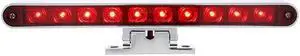 United Pacific LED Third Brake Light with Adjustable Pedestal Base and Split Left/Right Turn Signal Function - RED 33010
