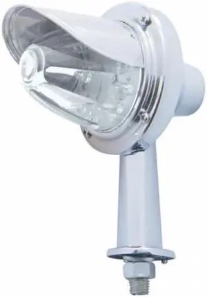 United Pacific 11 Amber LED Watermelon Honda Light W/ 2 1/8" Arm & Visor - Clear Lens 38597