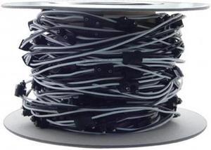 United Pacific 2 Wire Plug Wire Harness - 100' Long W/ 12" Wire Lead, Approximately 100 Plug 34241