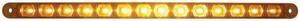 United Pacific 14 Amber LED 12" Flush Mount P/T/C Light - Amber Lens 38946