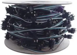 United Pacific Wire Harness - 12" Wire Lead W/ 100 Molded 3 Wire Plug 34244