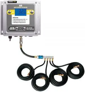 ESCO Digital Wall Mounted Tire Inflator With Four-Way Manifold 10965-K