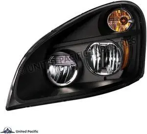 United Pacific "Blackout" LED Headlight For 2008-2017 Freightliner Cascadia - Driver 35798