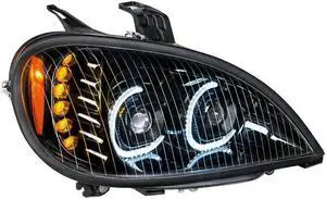 United Pacific "Blackout" High Power LED Projection Headlight For 1996-2018 Freightliner Columbia - Passenger 31093