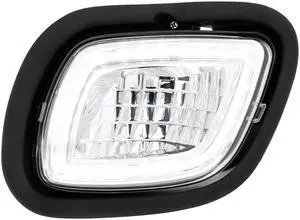 United Pacific LED Fog & Driving Light With Halo Position Light For 2008-2017 Freightliner Cascadia - Driver 31100
