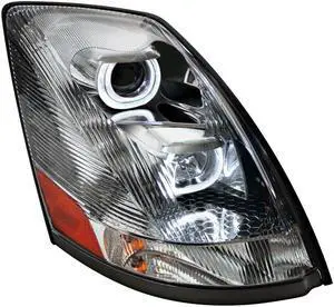 United Pacific Chrome Volvo VN / VNL 2004+ Projection Headlight - Passenger 31264