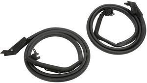 Fairchild KG3128 Door Seal Kit, Latex Ends For 1969-1975 Chevrolet Corvette (Driver side and Passenger side)