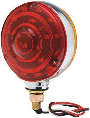 TruckSpec TS3802/40LX LED 4" Double-Face Stop/Turn Light Assembly, Red/Amber Bulk