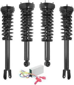 Unity Automotive 31-011700-4-S Front and Rear Complete Strut Conversion 2005-2009 Jaguar Super V8 ,2006-2009 Jaguar Vanden Plas ,2010-2010 Jaguar XJ ,2004-2009 Jaguar XJ8 ,2004-2009 Jaguar XJR