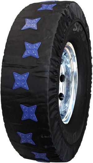 SCC S100 HD SuperSox Tire Traction with Reinforced Studded Urethane Pads, Set of 2