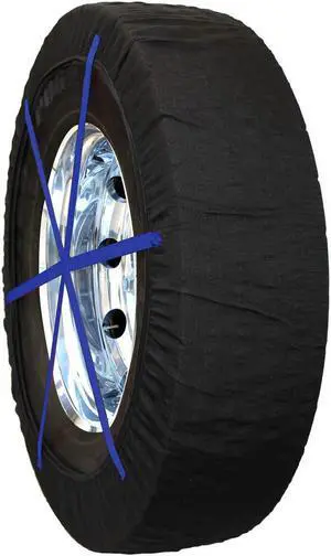 SCC S240 HD Supersox Tire Traction with Long Lasting JacQuard Pro Woven Grip Texture Fabic, Set of 2