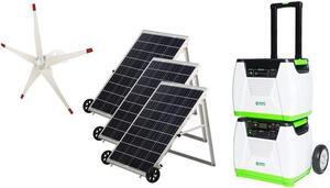 Nature's Generator PLATINUM System  Wind Turbine Edition Powered Portable Generator HKNGPTWE