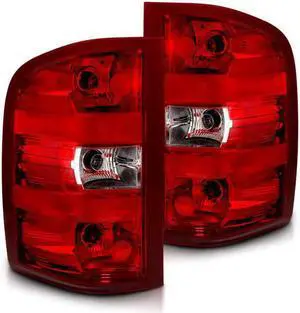 CG TailLights Chevy Silverado 07-13 T.L Red/Clear 03-CL07TLRC Set