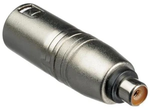 Hosa GXM-133 RCA Female to XLR Male Adaptor Hosa GXM-133 RCA Female to XLR Male Adaptor