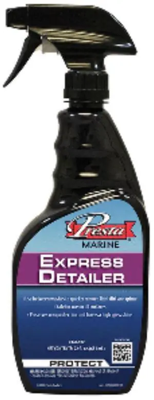 10" Black Marine Powerful Express Detailer - 22oz
