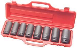 TEKTON 4891 9-pc. 3/4" Dr. Deep Impact Socket Set (SAE)