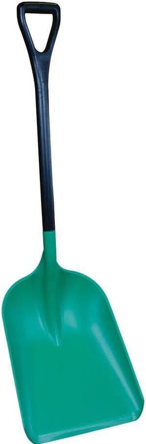 Industrial Shovel,14 In. W,Green REMCO 6985SS