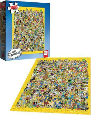 The Simpsons: Cast of Thousands Jigsaw Puzzle - 1000 Pieces