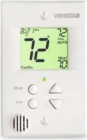 Venstar T1000FS Single Day Programmable Digital Thermostat