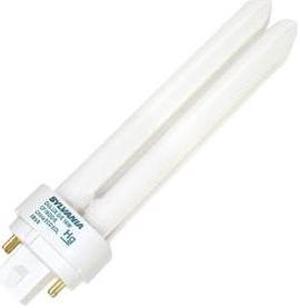 SYLVANIA CF18DD/E/830 18w G24Q-2 base 3000k CFL Bulb - 20724