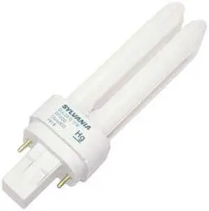 Sylvania 21119 - CF13DD/830/ECO Double Tube 2 Pin Base Compact Fluorescent Light Bulb