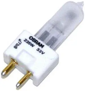 OSRAM 58941 - 235w 33v T12 Frosted GZ9.5 Halogen Light Bulb