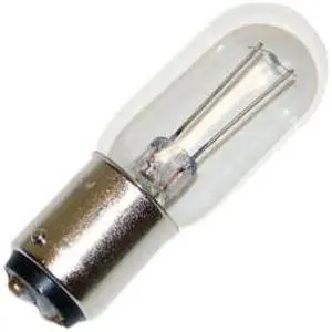 USHIO SM-8018 INC6V-15W/T19X52 BA15d Base Incandescent Sci. Medical Light Bulb