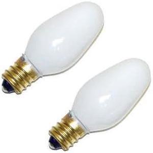 Satco 03792 - 7C7/W S3792 Night Light Bulb
