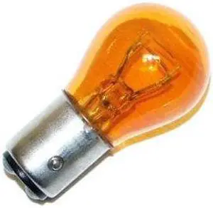 GE 26975 1157 NA - Amber 27w S8 BAY15d 12.8v Miniature Automotive Light Bulb