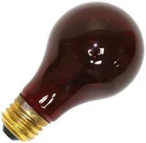 Halco 101154 - A19RED25T Standard Transparent Colored Light Bulb