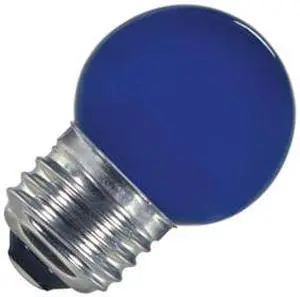 1.2w S11 LED 120v Ceramic Blue E26 Medium base