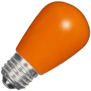 1.4w S14 LED 120v Ceramic Orange E26 Medium base