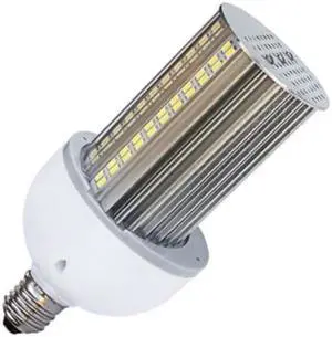 Satco 08908 - 30W/LED/HID/WP/3K/E39/100-277V S8908 Omni Directional Flood HID Replacement LED Light Bulb