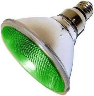 SYLVANIA 16665 Green 90W PAR38 120V Halogen Light Bulb
