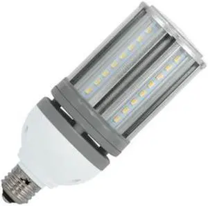 Satco 09678 - 18W/LED/HID/AMBER/100-277V E26  S9678 Omni Directional Flood HID Replacement LED Light Bulb
