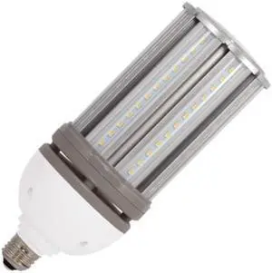Satco 09489 - S9489  36W/LED/HID/AMBER/100-277V E26 Omni Directional Flood HID Replacement LED Light Bulb