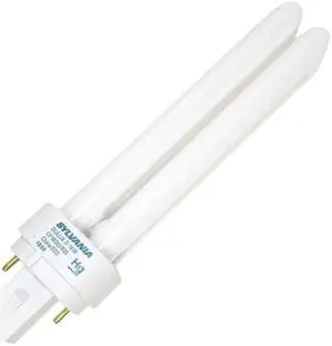 Sylvania 20677 18W CF18DD/835/ECO G24D-2 2-Pin CFL bulb