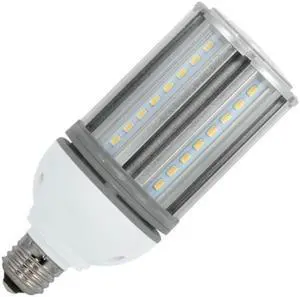 Satco 09755 - 18W/LED/HID/5000K/12V-24V E26 S9755 Omni Directional Flood HID Replacement LED Light Bulb