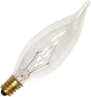 Satco 03275 - S3275 40CA9.5/CL CA9 5 Decor Light Bulb