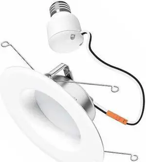 GE 20026 - LED8DRS6/840 LED Recessed Can Retrofit Kit with 4 Inch Recessed Housing