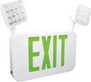 Fulham 040798 - FHEC35G Indoor Exit Emergency Combination LED Fixture