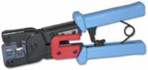 C2G 19579 RJ11/RJ45 Crimping Tool with Cable Stripper