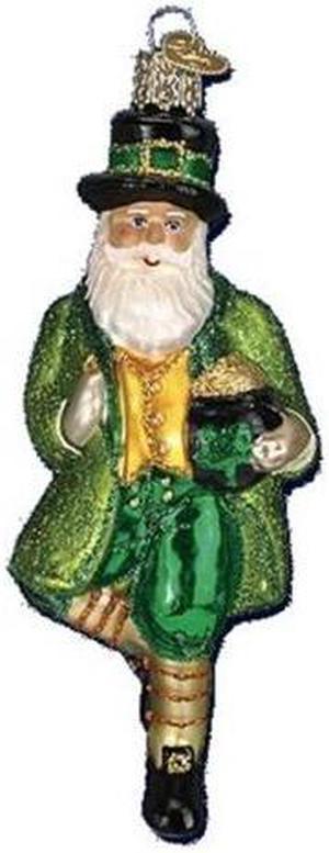 Old World Christmas Ornament - Irish Santa