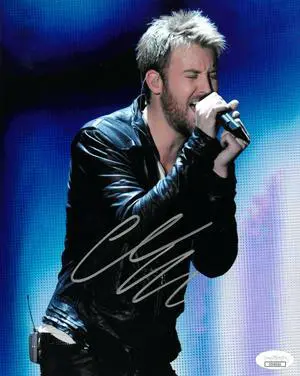 Charles Kelley signed Lady Antebellum 8x10 Photo- JSA Hologram #CC08555 (silver sig)