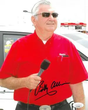 Bobby Allison signed NASCAR 8x10 Photo- JSA #II11663 (NASCAR Hall of Famer)