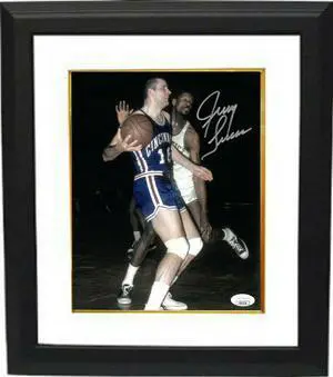 Jerry Lucas signed Cincinnati Royals Vintage 8x10 Photo Custom Framing- JSA