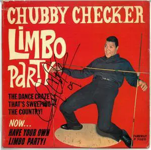 Chubby Checker signed 1962 Limbo Party Album Cover/LP/Vinyl/Record- JSA #JJ96556